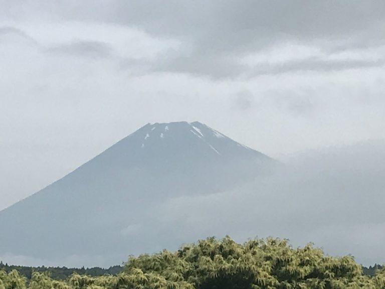 久しぶりに見えた、富士山